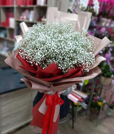 Букет цветов из: Гипсофила в Нестерово