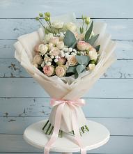 Букет цветов из:  Розы и Лизиантусы #REPLACE_PRED# Нестерово