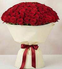 Букет 101 Красная роза Милано в Нестерово