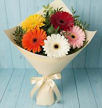 Букет цветов из:  Герберы в Нестерово