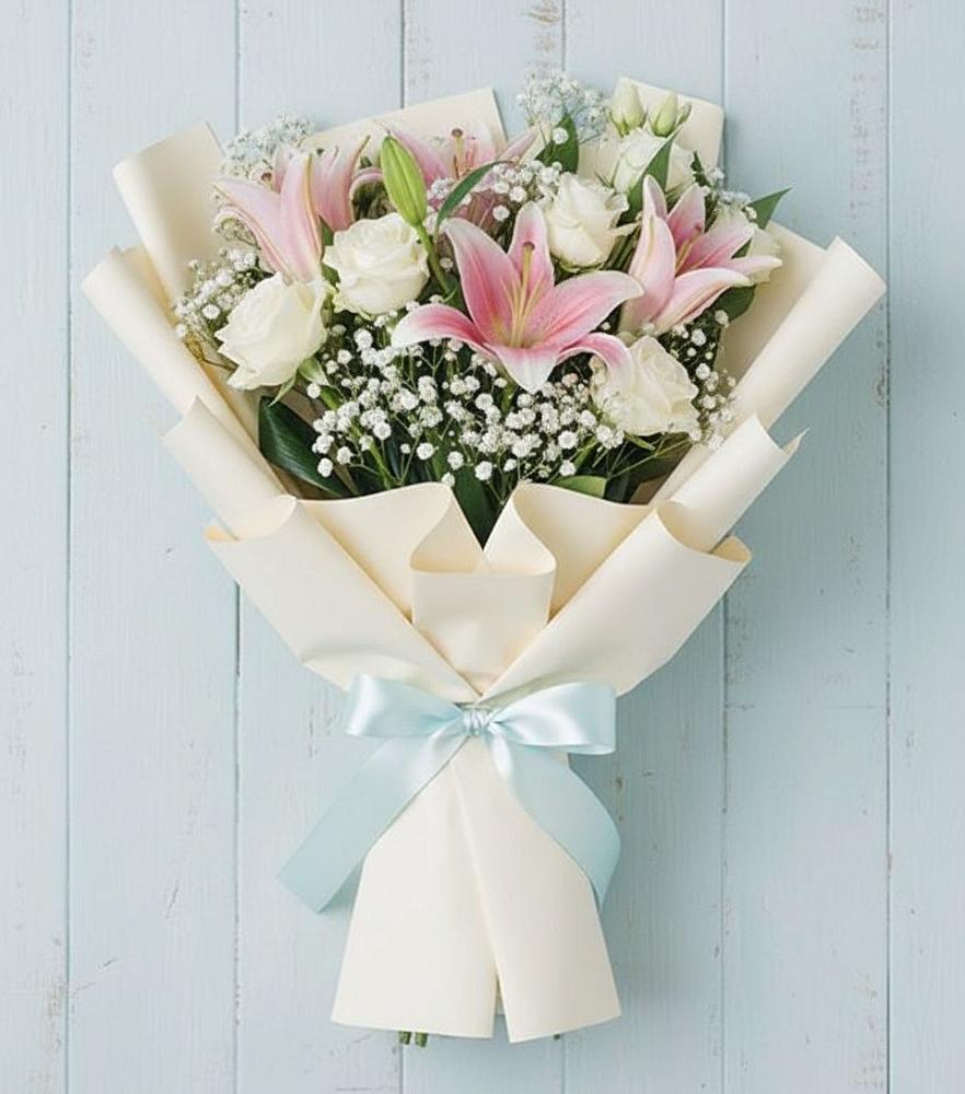 Букет цветов из: Лилии в Нестерово