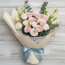 Букет цветов из:  Лизиантусы в Нестерово