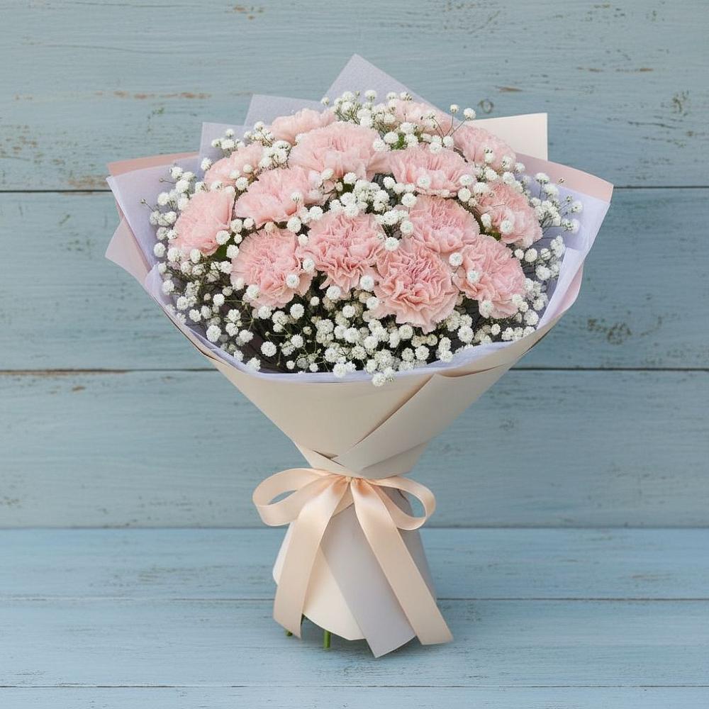 Букет цветов из: Гвоздики в Нестерово