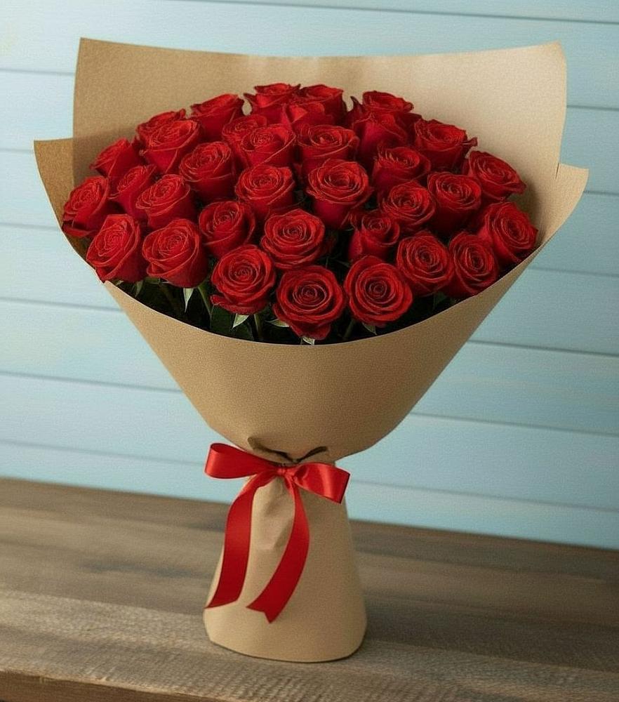 Букет Красные розы Милано в Нестерово
