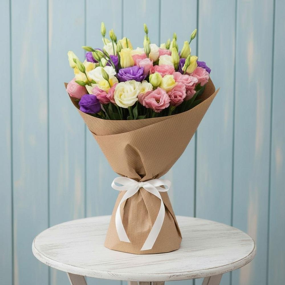 Букет цветов из: Лизиантусы в Нестерово