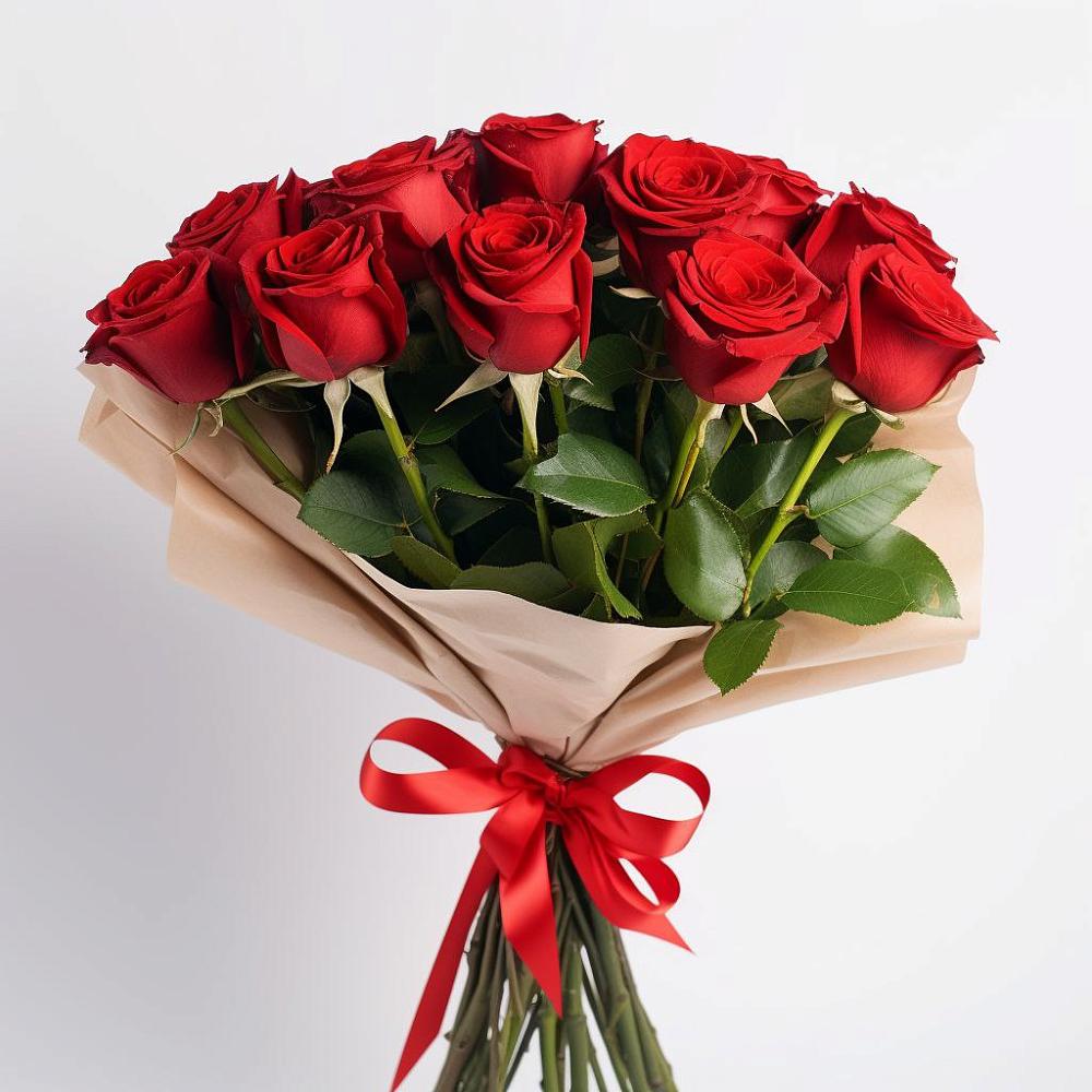 Букет 11 Красных роз Эдлесс Лав в Нестерово